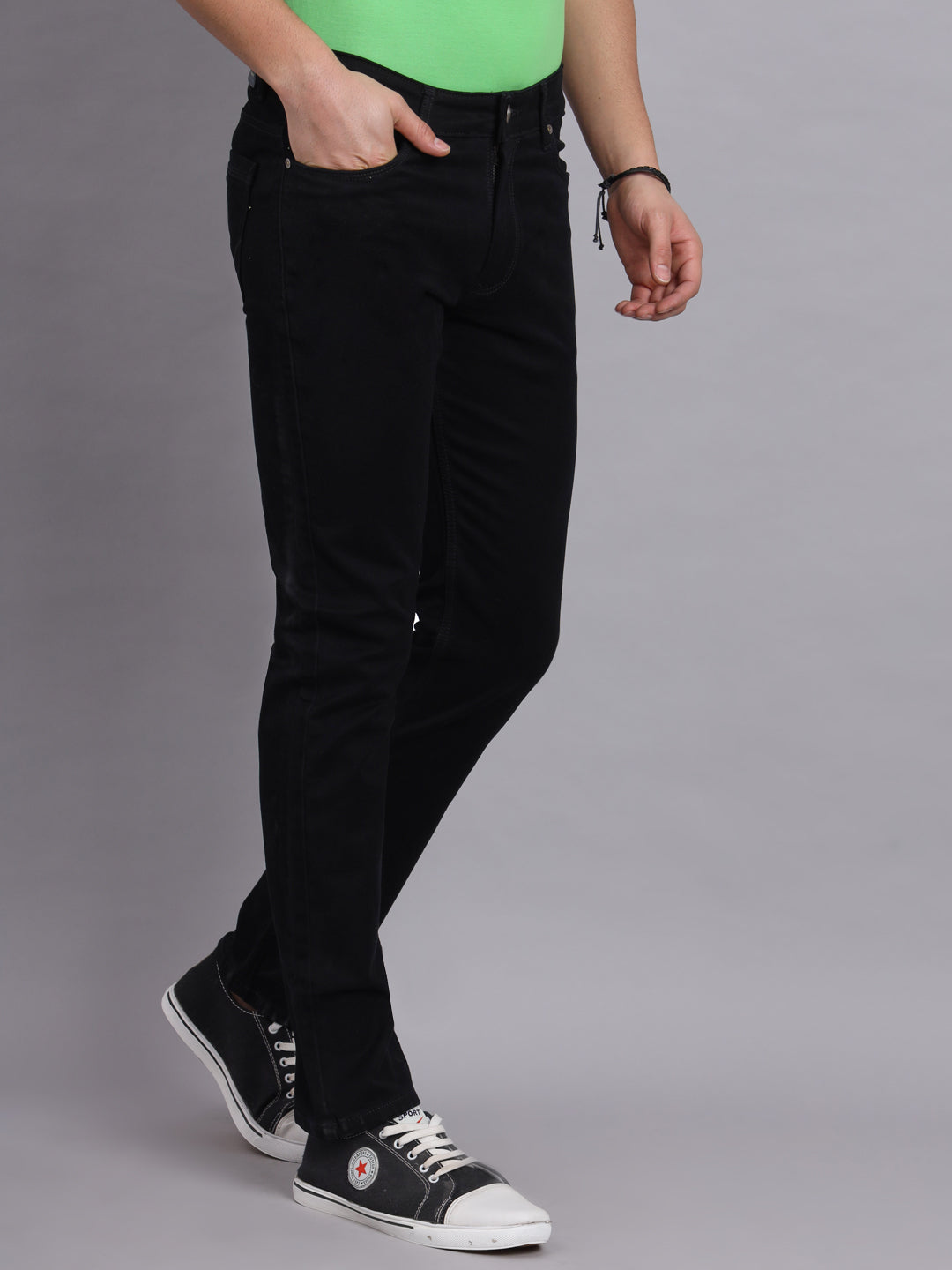 Amswan Premium Black Denim for Men