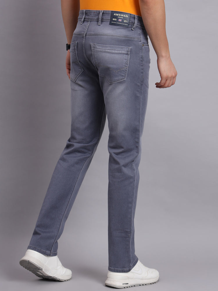 Amswan Premium Light Grey Men'S Denim