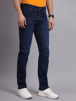 Amswan Deep Indigo Blue Men’s Denim Jeans