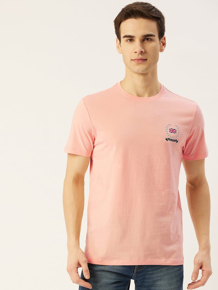 Mens Premium Cotton Lycra Graphic Half Sleeve Crew Neck T-Shirts