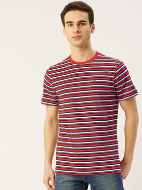 Men's Premium Cotton Printed Half Sleeve Crew Neck T-Shirts