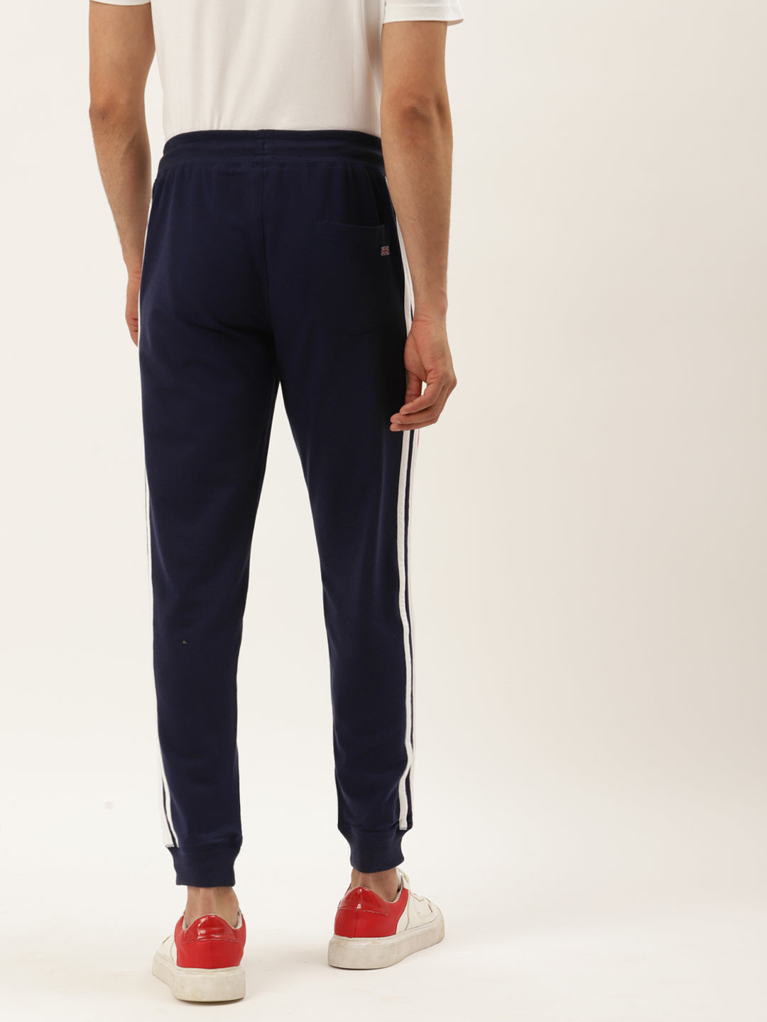 Men's Cotton Rich Lycra Smart Fit Track Pants