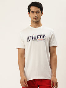 Men's Premium Cotton Lycra Smart Fit Crew Neck Half Sleeves Tshirts