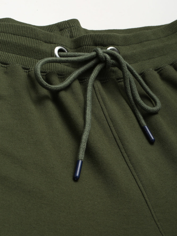 Mens Cotton Rich Lycra Cargo Track Pant
