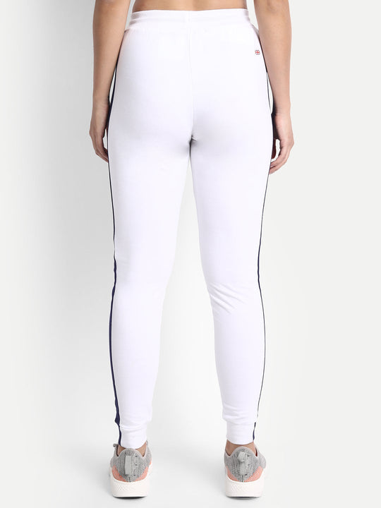 Womens Cotton Lycra Smart Fit Track Pants